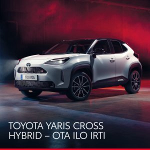 Yaris Cross 1.5 Hybrid 116 Intense Plus Edition nyt 389€/kk - Auto-Arita
